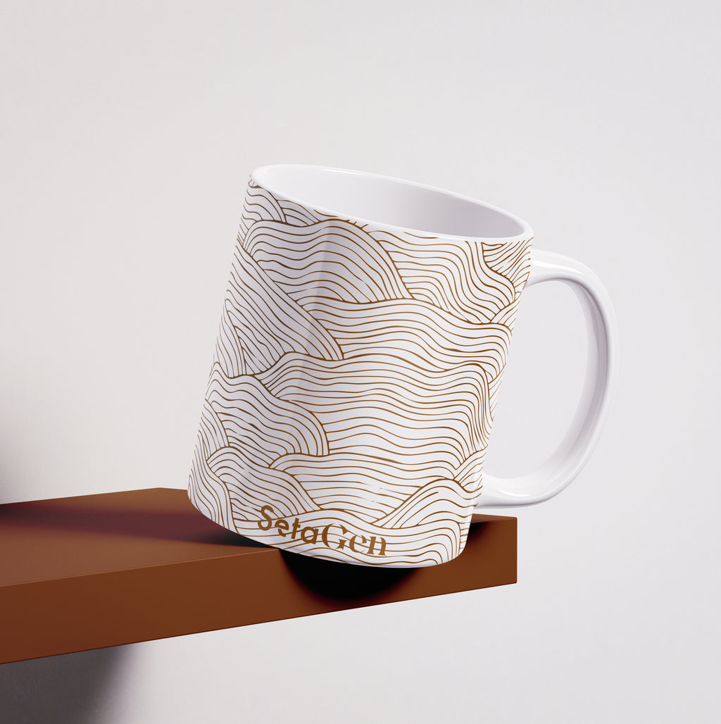 Mug coleccionable multicolor