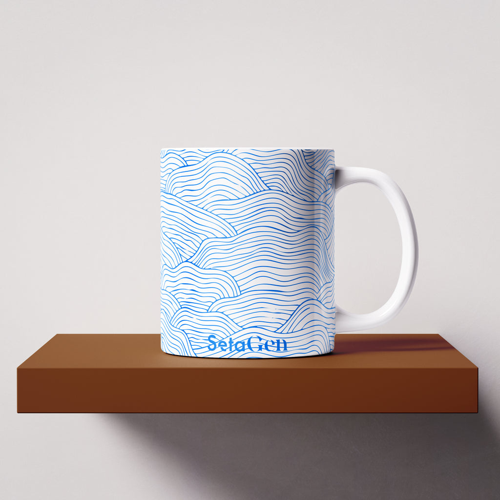 Mug coleccionable multicolor