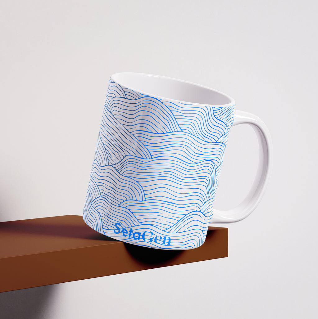 Mug coleccionable multicolor