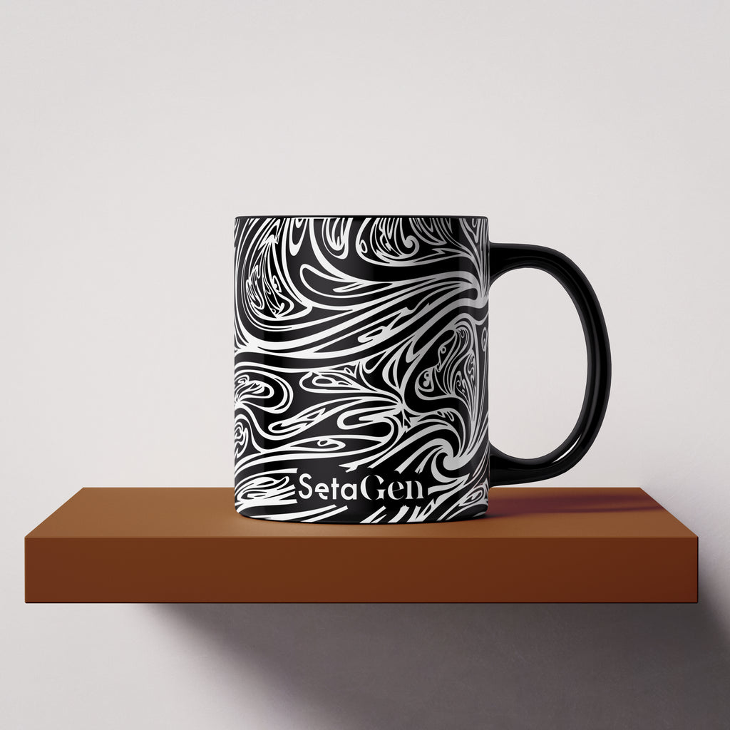 Mug coleccionable multicolor